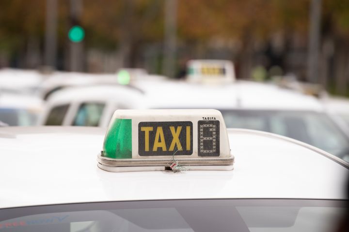 Un taxi madrileño en una imagen de archivo.