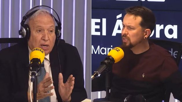 El enfado de Pablo Iglesias con García Margallo.