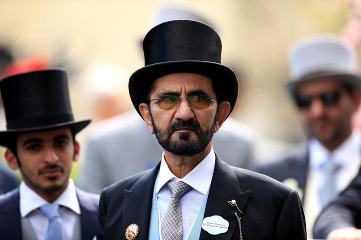 Sheikh Mohammed bin Rashid Al Maktoum is shown on June 22, 2019. 