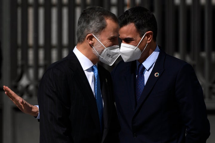 Felipe VI y Sánchez