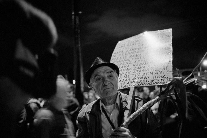 «Κίνημα των αγανακτισμένων», πλατεία Συντάγματος, Αθήνα, 2011
