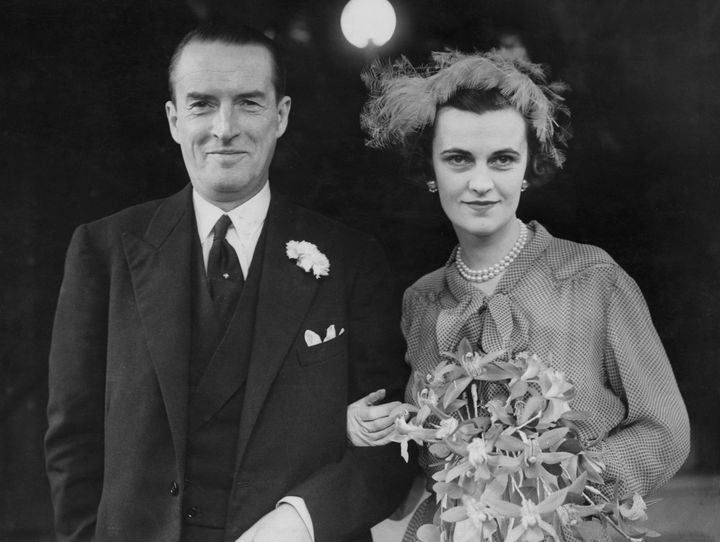 Le duc et la duchesse à leur mariage en 1951