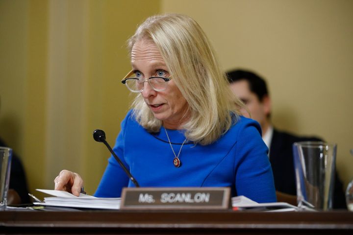 Rep. Mary Gay Scanlon, D-Pa., speaks during a House Rules Committee hearing on Dec. 17, 2019, on Capitol Hill in Washington. Scanlon was physically unharmed after her vehicle was stolen at gunpoint in Philadelphia on Wednesday.