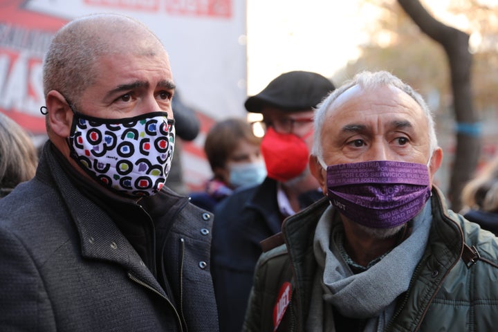 Unai Sordo y Pepe Álvarez