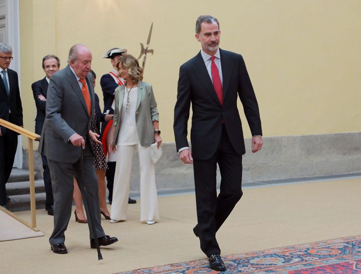 Juan Carlos I y Felipe VI