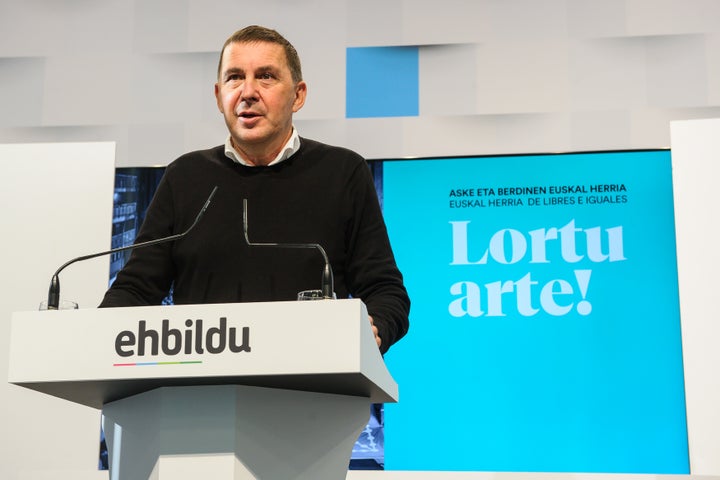 El líder de EH Bildu, Arnaldo Otegi, en una foto de archivo.
