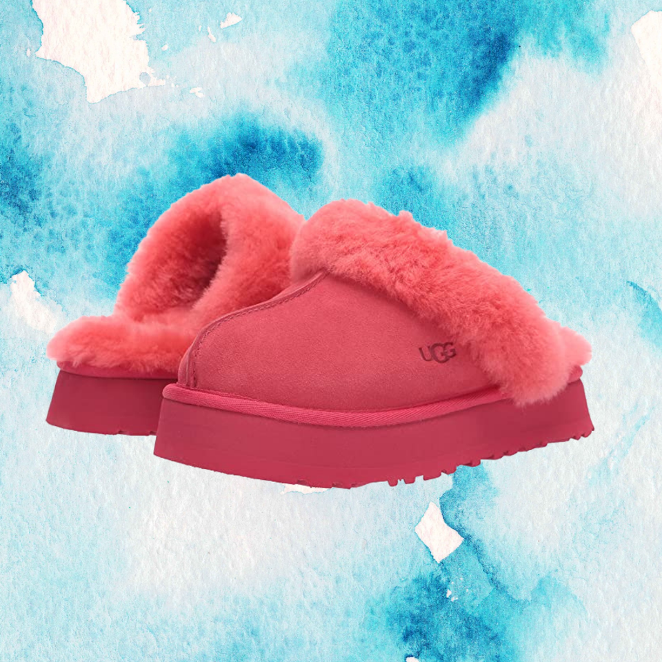 Berry discount ugg slippers