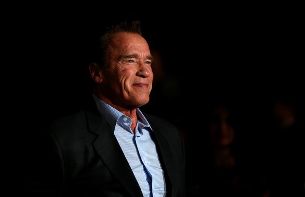 Arnold Schwarzenegger pris en photo en Californie en