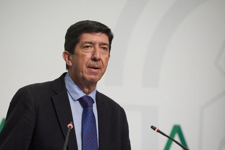 Juan Marín, vicepresidente de la Junta de Andalucía.
