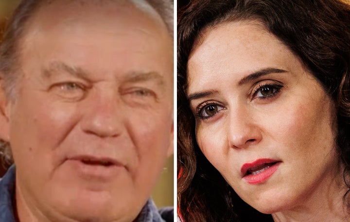 Bertín Osborne e Isabel Díaz Ayuso.
