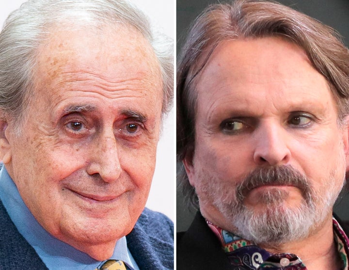 Jaime Peñafiel y Miguel Bosé.