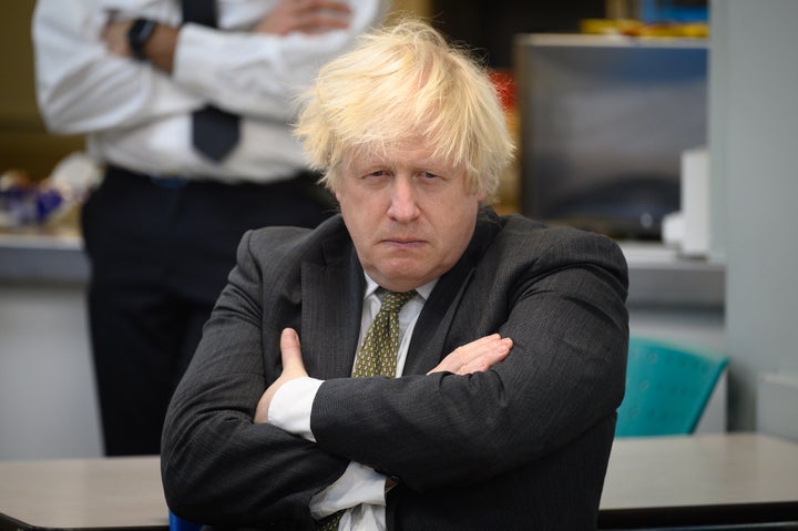 El primer ministro de Reino Unido, Boris Johnson.
