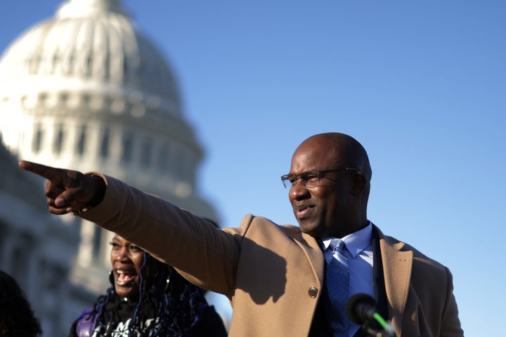 U.S. Rep. Jamaal Bowman (D-NY) is urging President Joe Biden to designate a "National Day of Healing" to commemorate the first anniversary of the Capitol insurrection.
