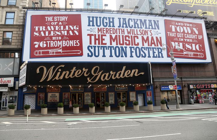 Η μαρκίζα του The Winter Garden Theater (Photo by Bruce Glikas/Getty Images)