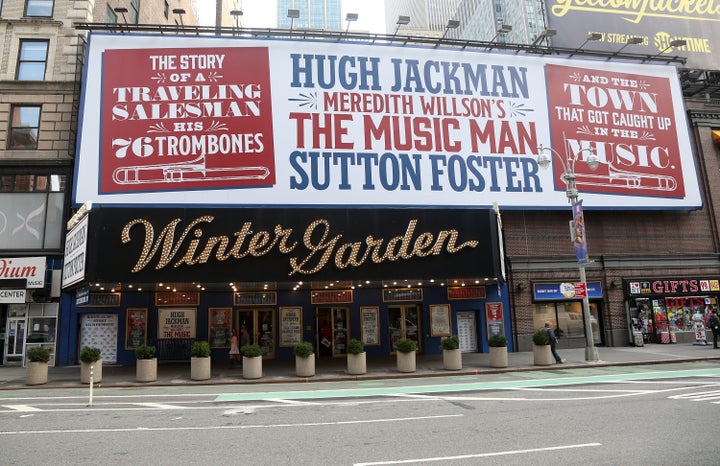 Η μαρκίζα του The Winter Garden Theater (Photo by Bruce Glikas/Getty Images)