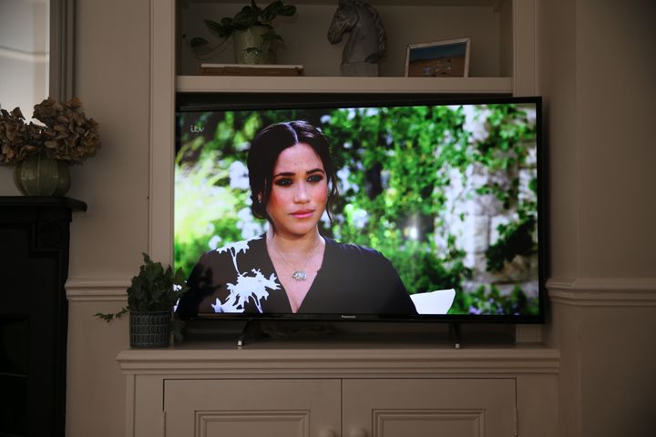 Meghan Markle revealed to Oprah Winfrey that the royal family had <a href="https://www.huffpost.com/entry/meghan-harry-archie-oprah-interview-cbs_n_60457f8ec5b6429d0834846b" target="_blank" role="link" class=" js-entry-link cet-internal-link" data-vars-item-name="racist concerns over Archie&#x2019;s skin color" data-vars-item-type="text" data-vars-unit-name="61cbd4a5e4b0bb04a634a6fe" data-vars-unit-type="buzz_body" data-vars-target-content-id="https://www.huffpost.com/entry/meghan-harry-archie-oprah-interview-cbs_n_60457f8ec5b6429d0834846b" data-vars-target-content-type="buzz" data-vars-type="web_internal_link" data-vars-subunit-name="article_body" data-vars-subunit-type="component" data-vars-position-in-subunit="3">racist concerns over Archie’s skin color</a> before he was born.