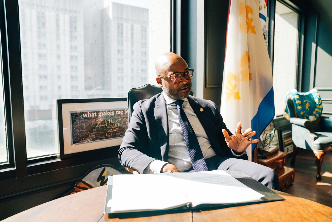 Orleans Parish District Attorney Jason Williams ran as a progressive prosecutor who would reckon with the harm prosecutors have caused in the past. 