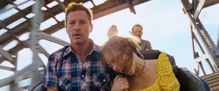 Rex (left) plays the central male character that oozes charisma in "Red Rocket." He pursues a relationship with the 17-year-old character played by Son (right).