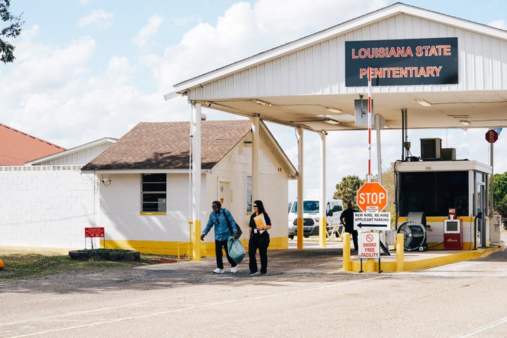 Life sentences in Louisiana used to come with the opportunity for release after 10 years and six months of good behavior. When the state changed the rules in the 1970s, many were trapped facing true life sentences. A so-called 10/6 lifer, Henry Montgomery, is shown here being released in November after 57 years in prison.