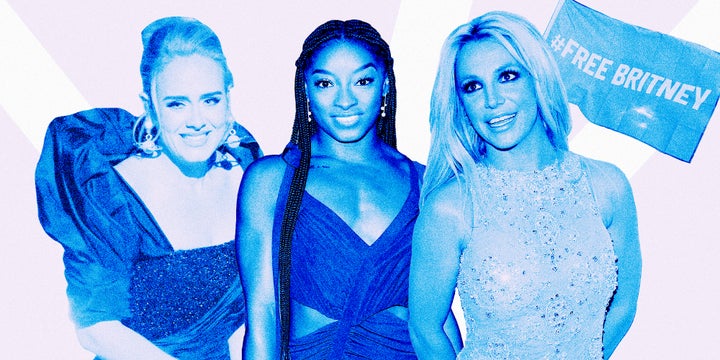 Adele, Simone Biles and Britney Spears won 2021.