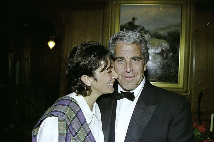 Ghislaine Maxwel y Jeffrey Epstein.