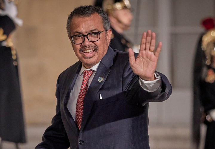 El director general de la OMS, Tedros Adhanom Ghebreyesus, en noviembre, en París.
