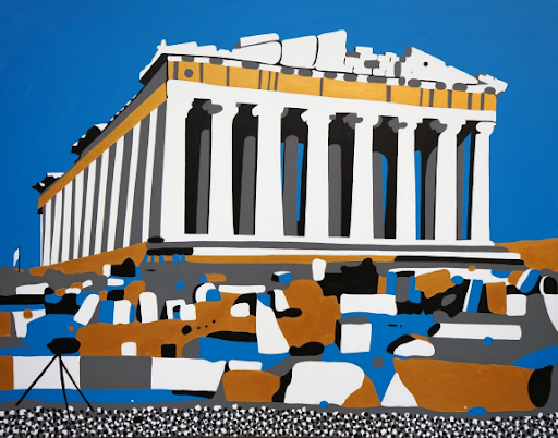 Parthenon - 200x156cm -