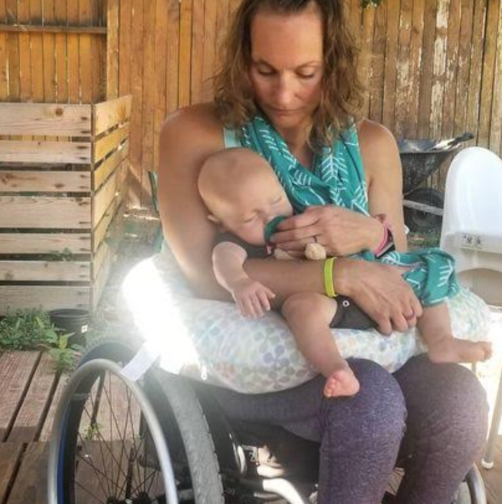 The author and her son, Orren, at home in Denver, Colorado (2019).