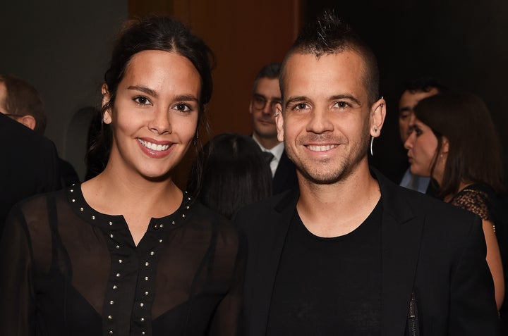 Cristina Pedroche y David Munoz durante el 10º aniversario de Alain Ducasse en Londres.