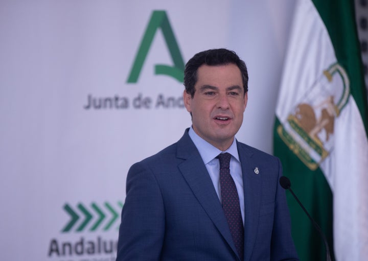 Juanma Moreno, presidente de la Junta de Andalucía.