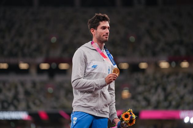 Το χρυσό μετάλλιο του Μίλτου Τεντόγλου στους Ολυμπιακούς του Τόκιο.