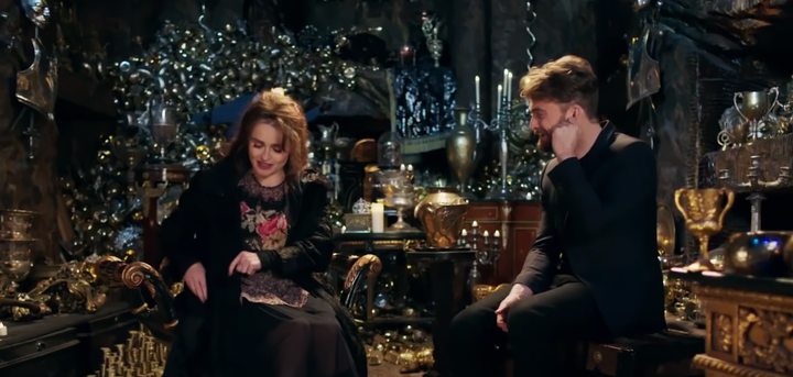 Helena Bonham Carter y Daniel Radcliffe, en un avance.