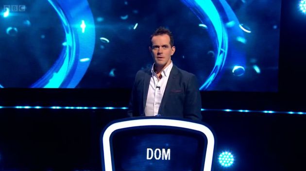 Dom was decidedly unimpressed to be voted off by his pal