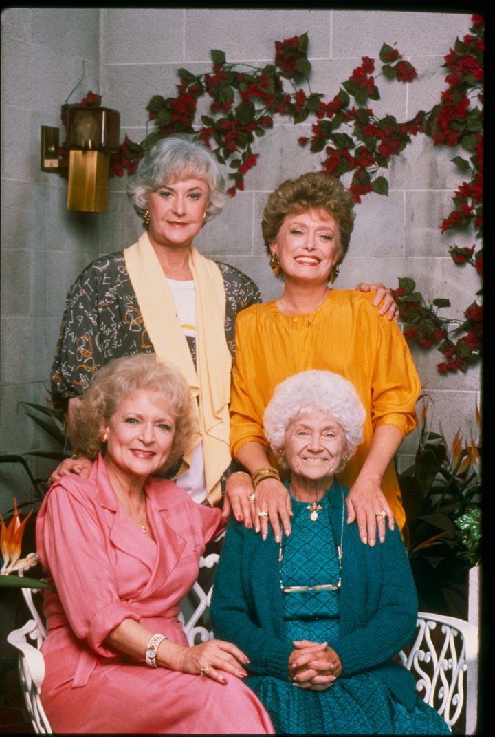 The Golden Girls cast.