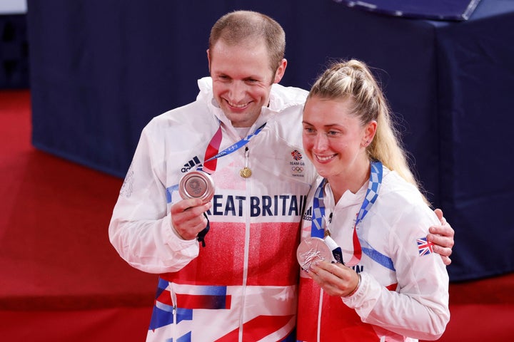 Jason et Laura Kenny