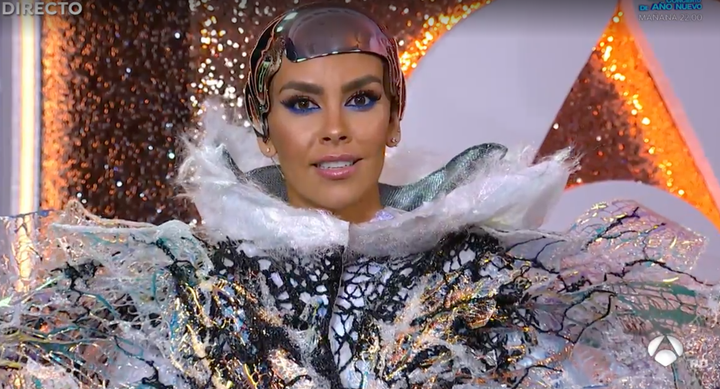 Cristina Pedroche, durante las Campanadas de Antena 3.