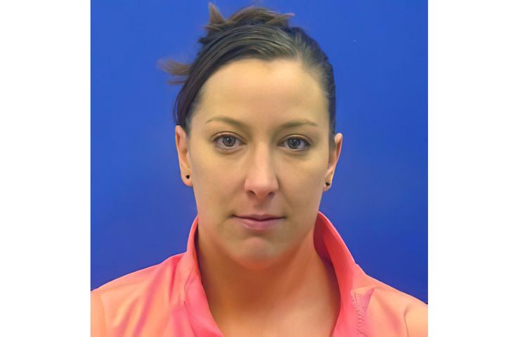 This driver's license photo from the Maryland Motor Vehicle Administration (MVA), provided to AP by the Calvert County Sheriff's Office, shows Ashli Babbitt. 