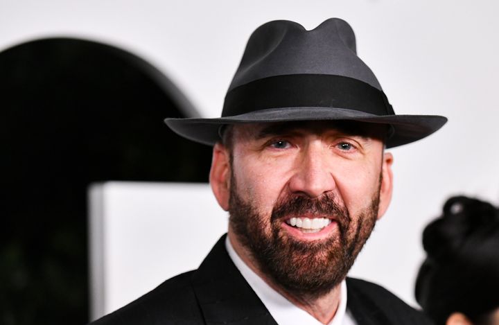 Nicolas Cage prefers to be called a "thespian," even though he's aware that makes him sound like a "pretentious a-hole."