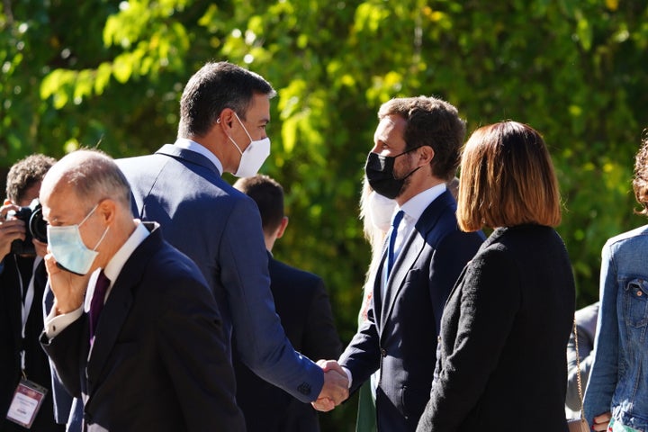 Casado y Sánchez, en una imagen de archivo