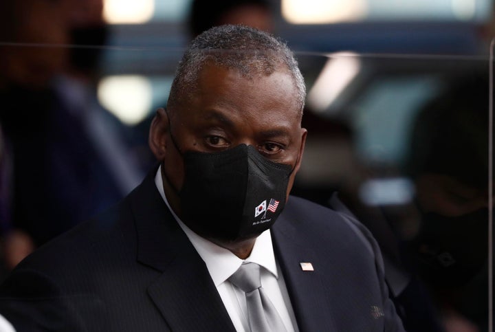 U.S. Secretary of Defense Lloyd Austin attends the 53rd Security Consultative Meeting on December 02, 2021 in Seoul, South Korea.