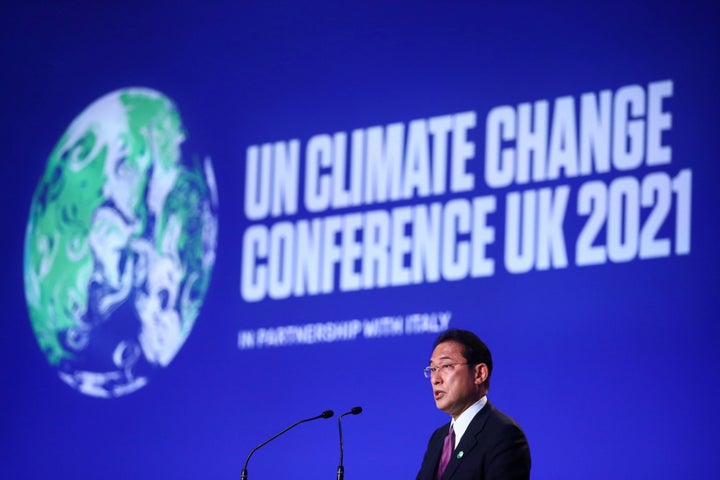 COP26で演説した日本の岸田文雄首相