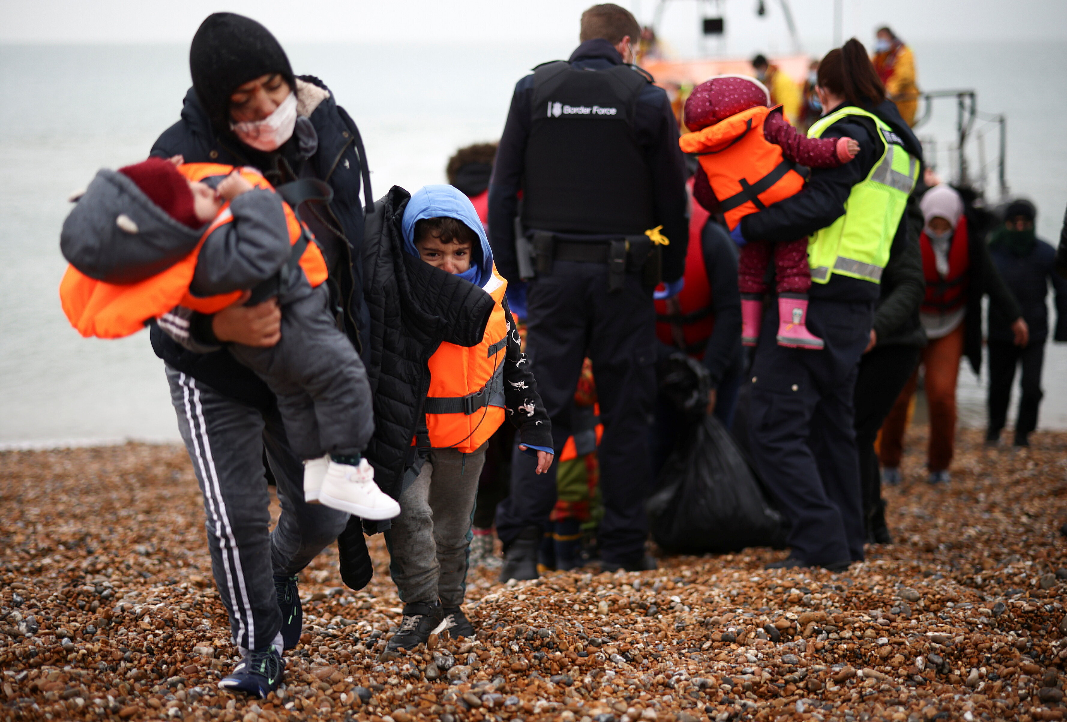 Plus de 28.000 migrants ont traversé la Manche en 2021, un record