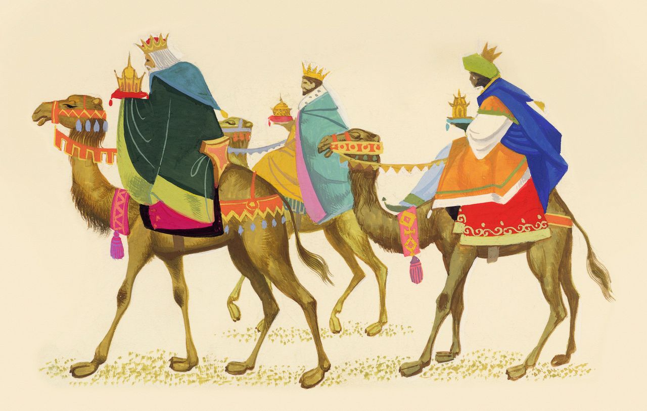 Los Tres Reyes Magos. 