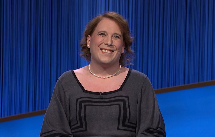Reigning "Jeopardy!" champ Amy Schneider was robbed at gunpoint over the weekend.