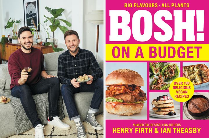 Henry Firth, Ian Theasby and their new book, BOSH! on a Budget. 