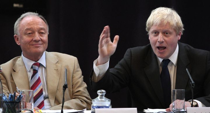 Johnson’s predecessor Ken Livingstone [pictured] borrowed £2billion over his mayoralty while Khan borrowed over £2billion.