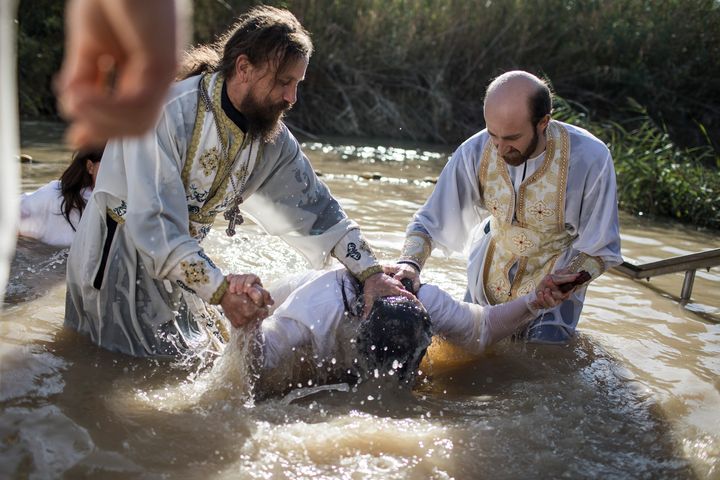 Βάπτιση στον Ιορδάνη ποταμό