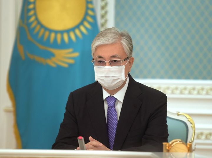 O πρόεδρος του Καζακστάν, Τασίμ Τοκάγεφ