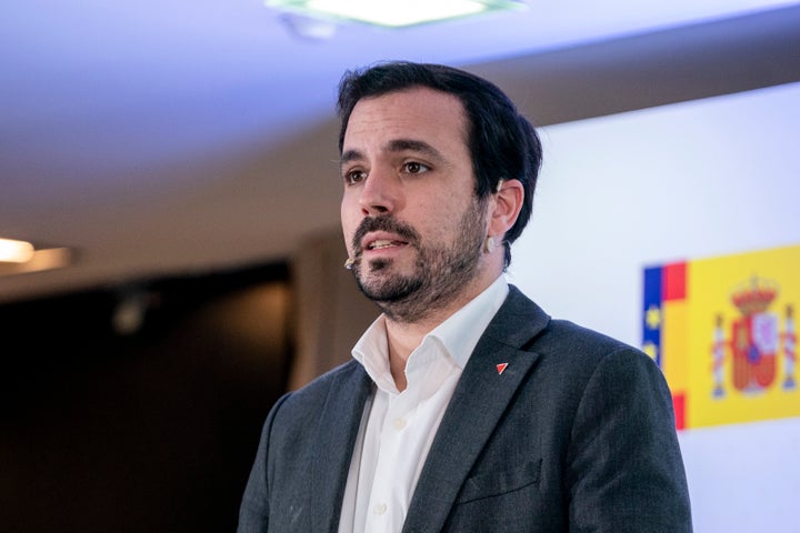 Alberto Garzón, ministro de Consumo.