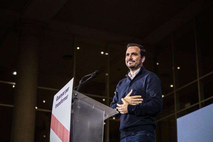 Garzón, en un acto en Barcelona